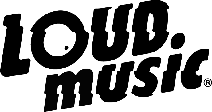 LOUDmusic Logo - Black