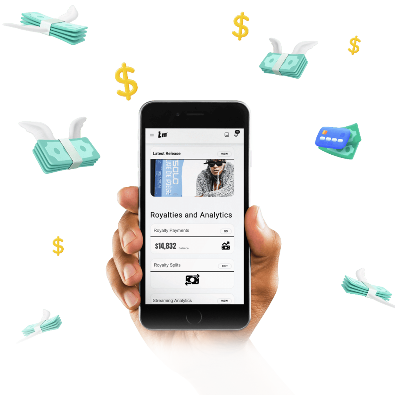 Royalty Phone Render LOUDmusic